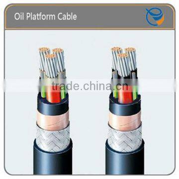 Low Voltage Cross-linked Polylefin Sheathed Oil Platform Control Cable