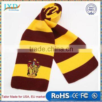 Harry Scarf Scarves Gryffindor Hufflepuff Slytherin Knit Scarves Cosplay Costume Gift Potter