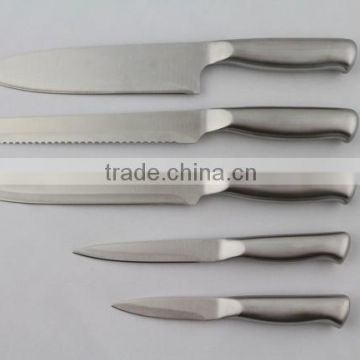 stainless knife set