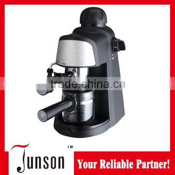 3.5 bar pressure 4 cup 800W professional steam espresso coffee maker