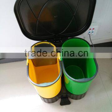 Hot: plastic 20 liters Waste bin