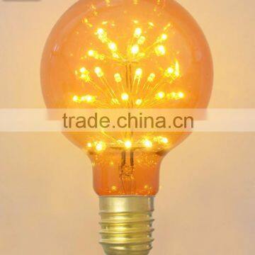 Vintige Retro G80/G95/G125 3W 2W Edison Style Bulb Led Start Lamp Decortion Cafe Bar photo-2
