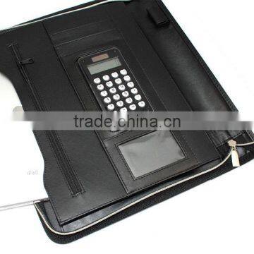 Cheap Price a3 Size Leather Business Padfolio Folder for Woman photo-3