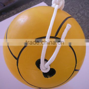 Special antique rubber tether ball