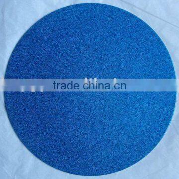 Round plastic mat