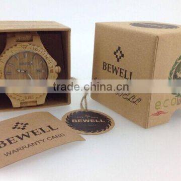 Natural Handsmade Men's Wooden Watch Bamboo Bracelet photo-6