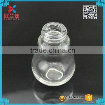 Safety custom made 40ml glass bottle coconut milk, bulk milk glass bottle with screw top lid