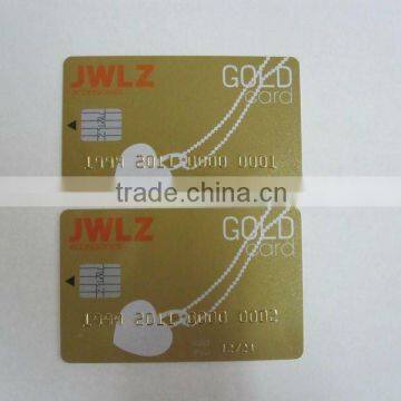 Printed PVC Gold Membership Card VIP Card