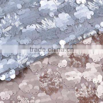 New design wholesale cheap sequin fabric