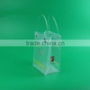 2016 Hot Sale pp Plastic Wine Bag Plastic Bag Carrying Handle for Drinks photo-3