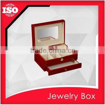 High-end MDF Jewelry Display Box With Drawer photo-5