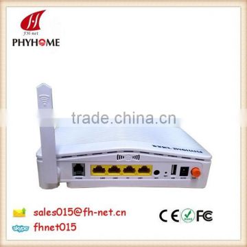 1 EPON Interface 4 10/100BASE-T Ethernet Interfaces ONU/and 1 FXS VoIP Interfaces GEPON ONU with wifi