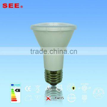 2014 led light bulbs for sale led par20 lamp 7w CE ROHS