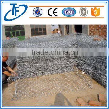 High Zinc Galvanized Gabion Boxes / PVC coated Gabion Baskets/ stone cage (direct factory)