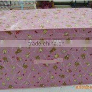 Waterproof nonwoven storage box