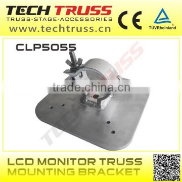 CLP5055 aluminum clamp, aluminum LCD monitor truss mounting bracket clamp