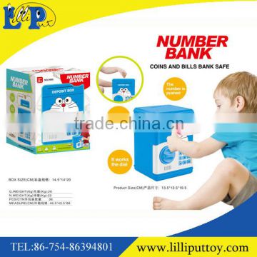 Plastic Mini Money Cash Saving ATM Bank Toy For Kids