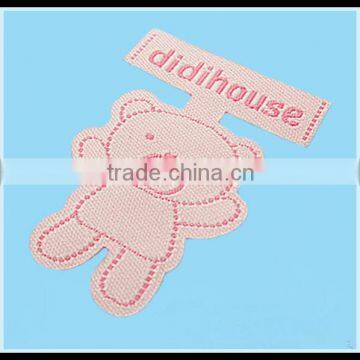 CartoonFree Sample Woven label Custom Garment Label for Kids Wholesales in China