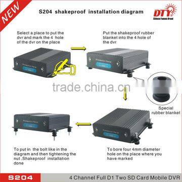 4 Channel 3g Wifi Dual sd Card Wireless Vehicle Cctv Mdvr photo-5