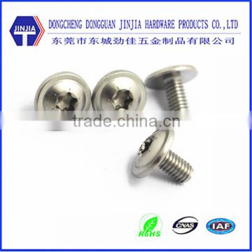 m4*8 stainless steel DIN967 gear washer screws for mobile