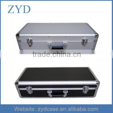 Factory Wholesale Silver And Black Aluminum Custom CD Box CasesZYD-CD82008