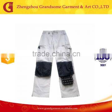 Cheap 100%cotton Work Pants with Knee Pad made in China