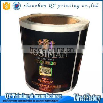 Custom UV Embossing Stamping Personalized Wine Labels Manufacturers photo-3