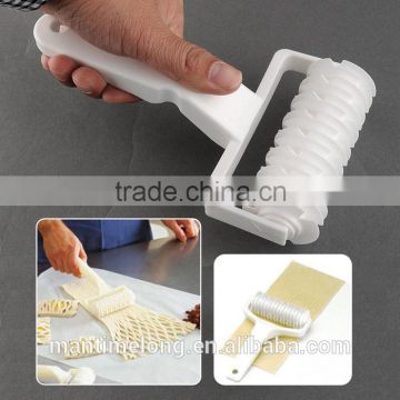 quality plastic baking tool cookie pie pizza pastry lattice roller cutter craft