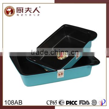 HEAT RESISTANCE CERAMIC RETANGULAR BAKING PLATE