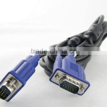 up to 100m Bulk buy 15 PIN VGA cable with magnetic ring for Computer DVD TV OEM