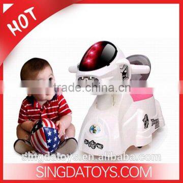 2014 Hot sale HT5711 Slide Car ,robot dog baby slide car pedestal pan