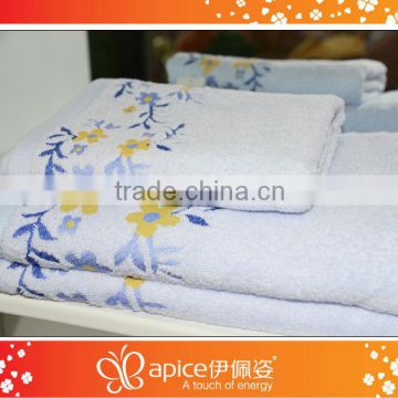 100 cotton terry towel jacquard design