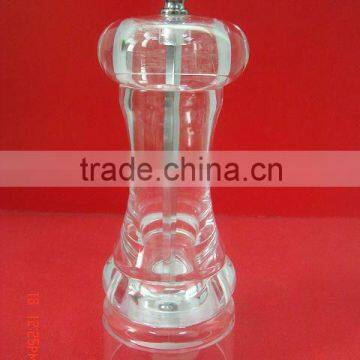 acrylic manual pepper mill