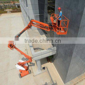 14m mobile articulated boom lift