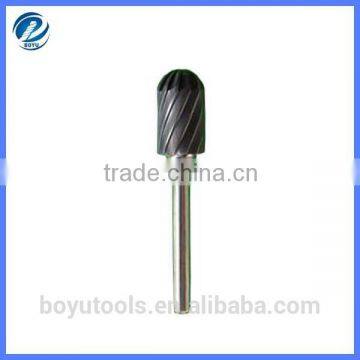 Carbide Materail Cylindrical with ball top rotary burrs