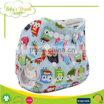 PSF-11 Printed Rumparooz Factory Outlet Cartoon Baby Cloth Diaper Organic photo-3