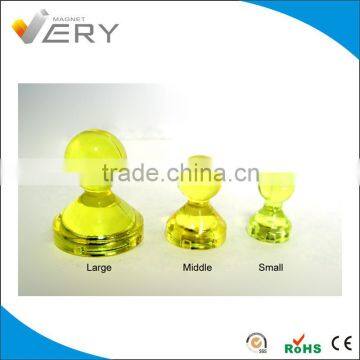 Transparent Magnetic Whiteboard Button Magnetic Push Pins