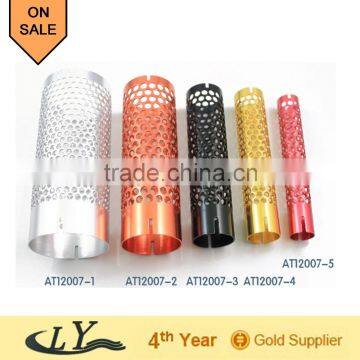 aluminum round tubes parts of hairbrush thin wall aluminum tube