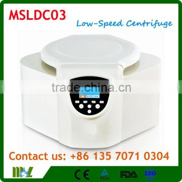 MSLDC03 Benchtop Low Speed Centrifuge with TFT True-color LCD Touch Monitor