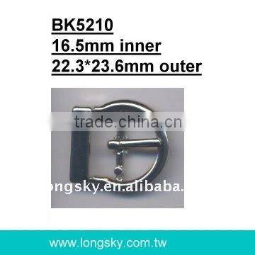 Zinc shoe buckle with prong (#BK5210/16.5mm inner)