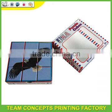 3x3 owl puzzle cube blocks game