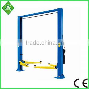 Two post hydraulic electric car jack