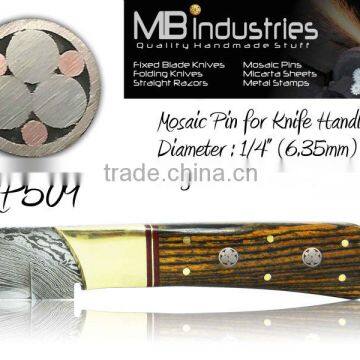 Mosaic Pins for Knife Handles MP509 (1/4") 6.35mm