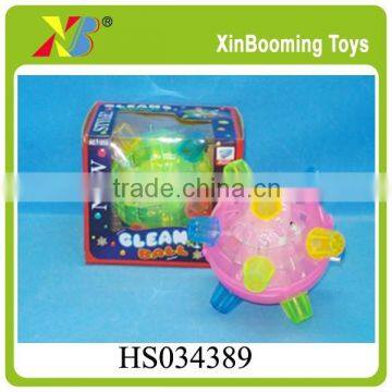 B/O Plastic Dancing Ball Toys with Light