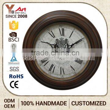 Manufacturers Art Work Craft Antique Style Winding Vintage Wall Clock Movement