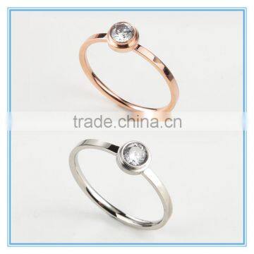 Simple Design Diamond Female Rings,Tail Ring