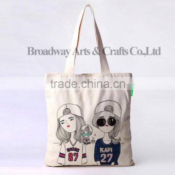 Wholesale custom printed cheap promotion cotton bag