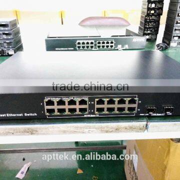 16 ports fiber ethernet switch factory price