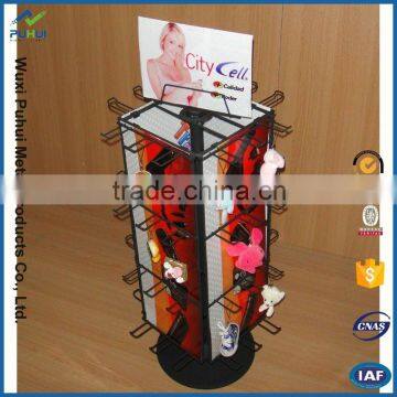 well storage wire counter display rack stand