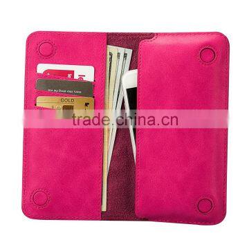 Simple Style 5.5 Inch Mobile Phone pu Leather Wallet photo-2